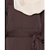 Designer Abaya in Dark Brown color Designer Abaya in Dark Brown color
